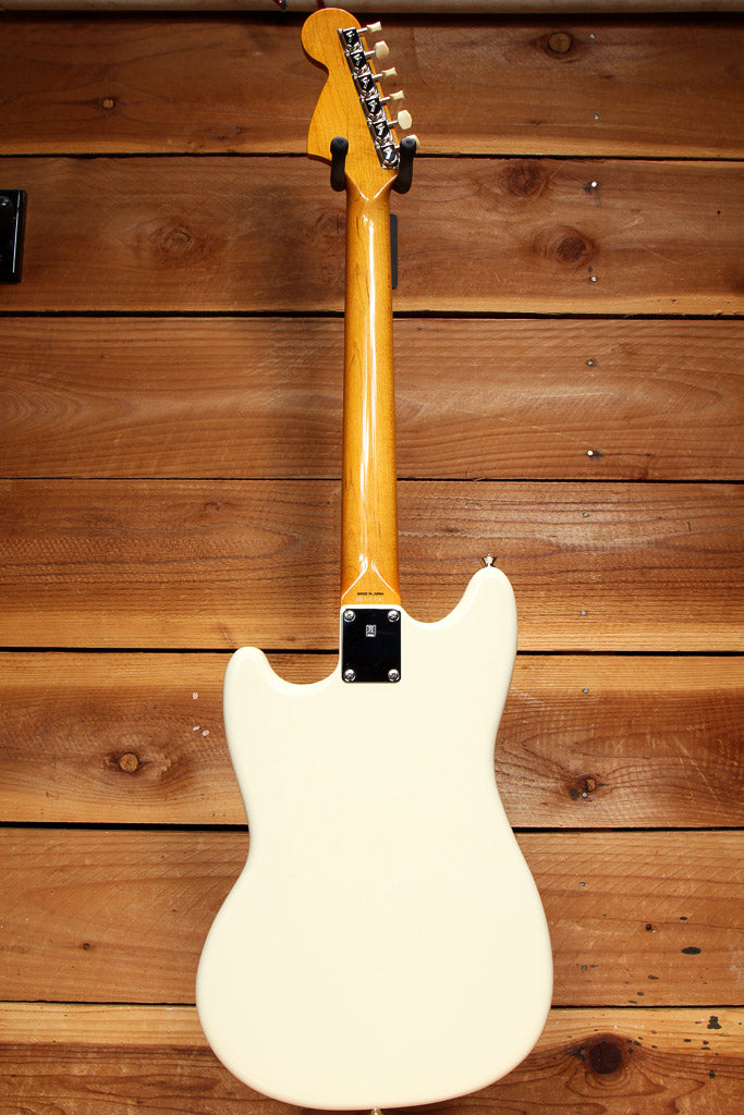 Fender MG-65 Mustang Olympic White Made in Japan + Vintage