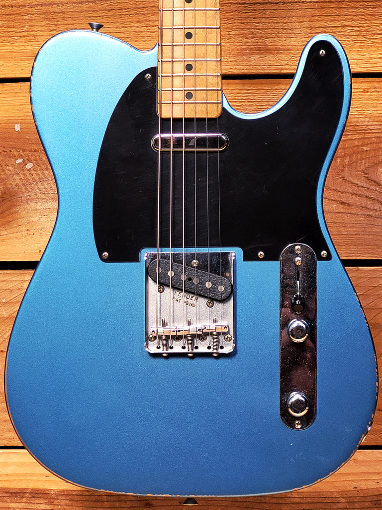 ギター Road Worn Telecaster Lake Placid Blue Fender Road Worn 50s Telecaster in Lake Placid Blue – nafiriguitar.com