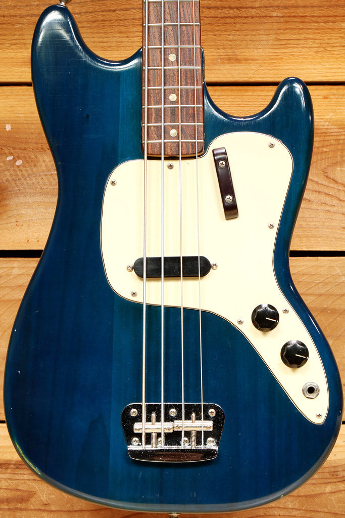 ト*フ様 1972年 Fender USA Musicmaster ベース　ダフ Fender 1972 Musicmaster Bass Guitar Blue! + Hard Case – Still