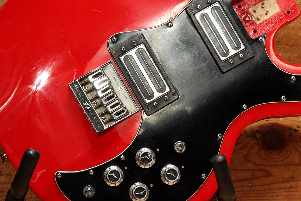Peavey T-60 Loaded Body Only Vintage 1982 Red All Electronics Work