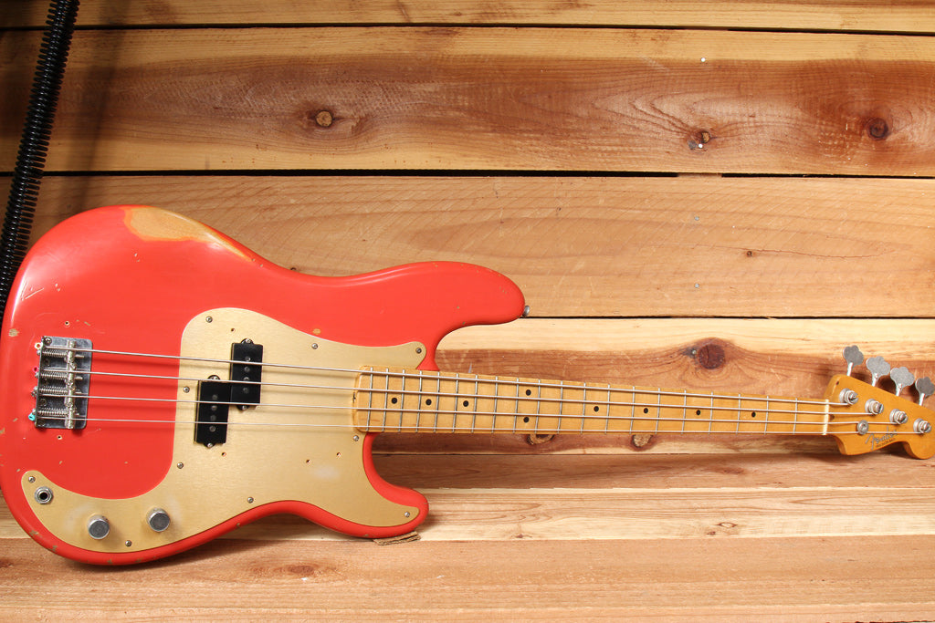 FENDER ROAD WORN 50s PRECISION BASS Fiesta Red 2009 Worn Relic