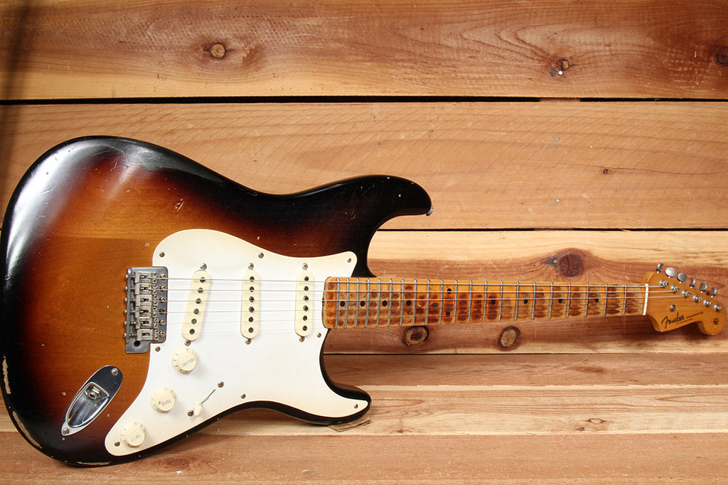 FENDER 2017 CLASSIC SERIES 50s ROAD WORN STRATOCASTER Black Strat 