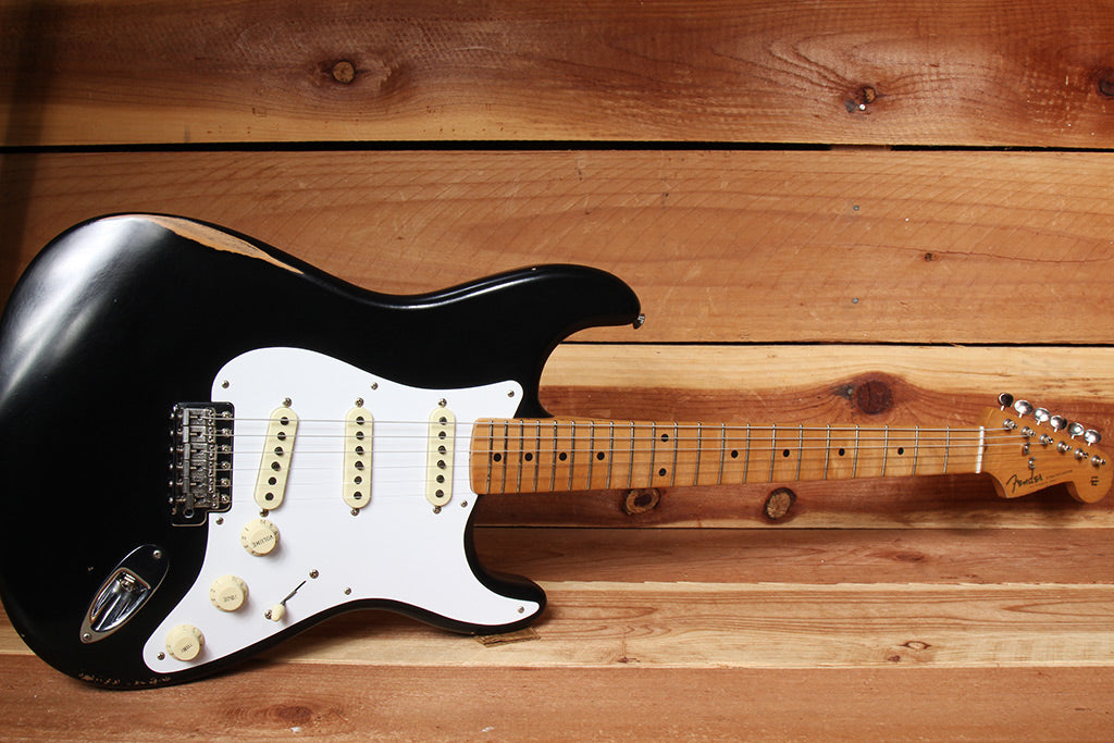 FENDER 2017 CLASSIC SERIES 50s ROAD WORN STRATOCASTER Black Strat 