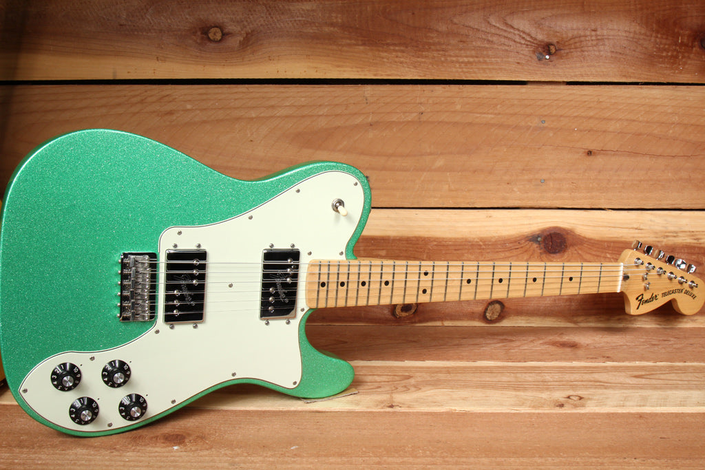 FENDER 72 TELECASTER Deluxe FSR Surf GREEN SPARKLE Classic Series 58055