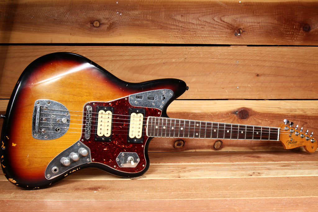 FENDER KURT COBAIN JAGUAR ROAD WORN Nirvana electric guitar