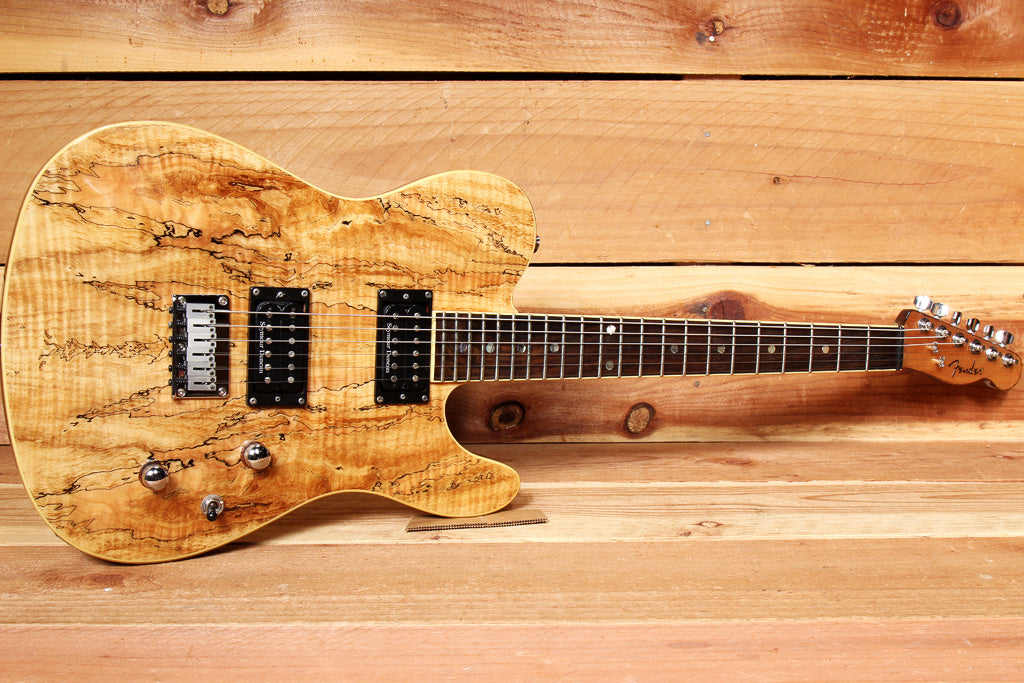 FENDER FSR TELECASTER Spalted Maple Seymour Duncan PU Tele 21136