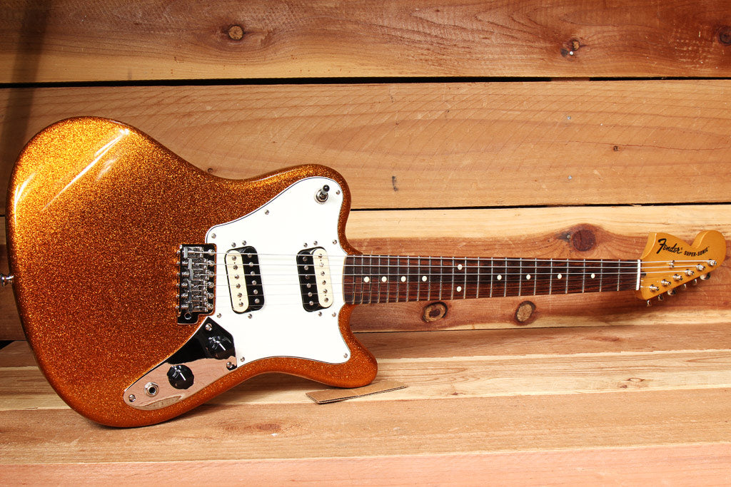 FENDER PAWN SHOP SUPER-SONIC MINT! 2013 Orange Flake Offset
