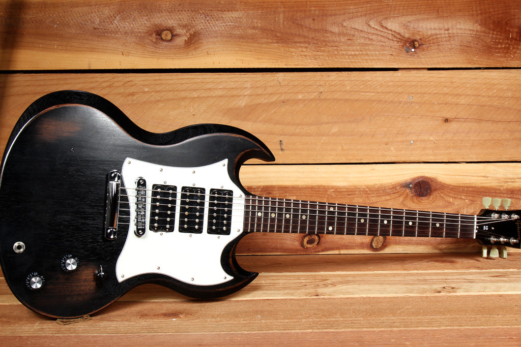 GIBSON SG3 SPECIAL FADED Black Relic 3 PICKUP 490 PU Tone Selector