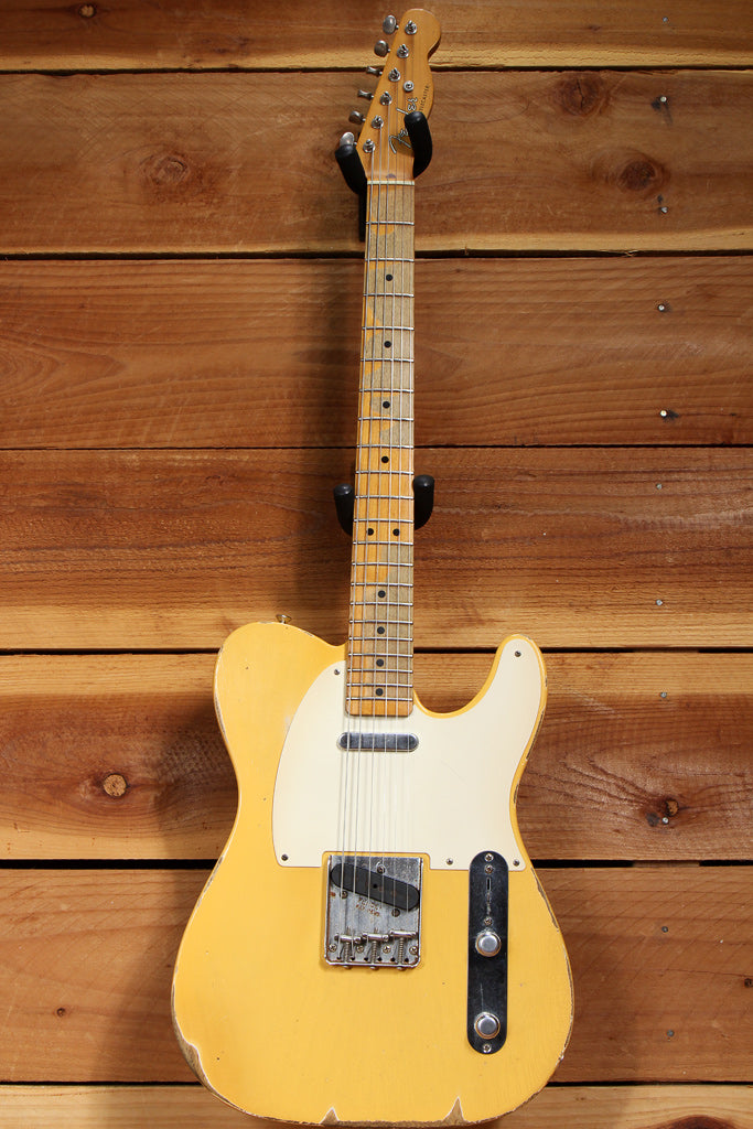 FENDER 2010 ROAD WORN 50s TELECASTER RARE TV Yellow Best Tele Relic Around  74285