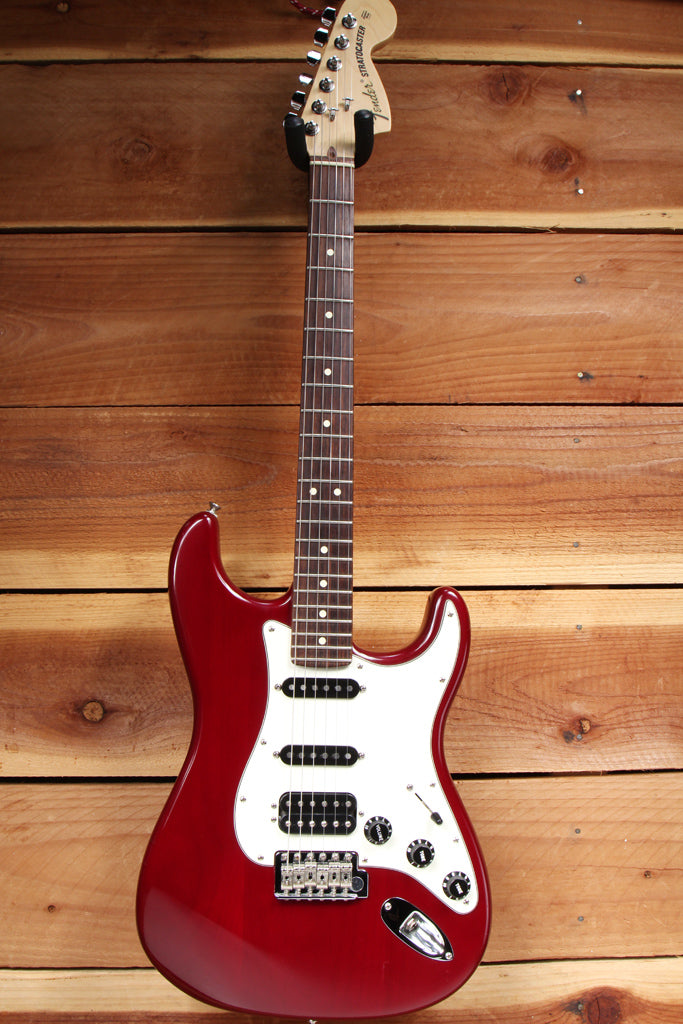 FENDER HIGHWAY ONE 1 Stratocaster HSS USA Nitro American RED