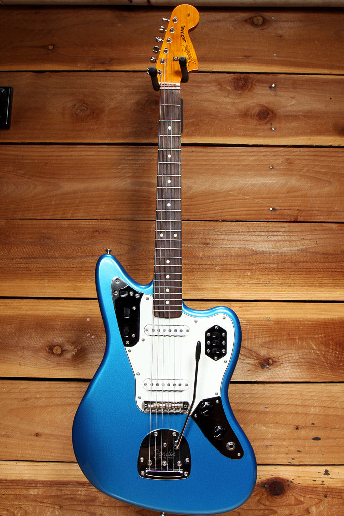 FENDER 2018 Classic 60s Jaguar Lacquer Lake Placid Blue Nitro OHSC