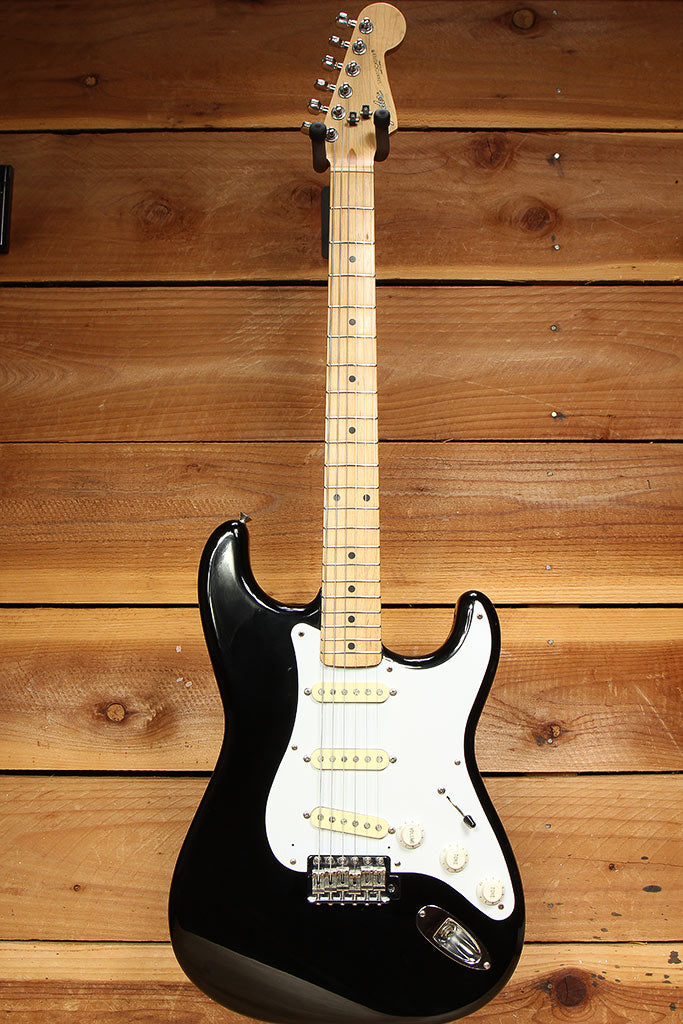 Fender 1986-87 MIJ 50s Stratocaster Black Flat Poles Clean