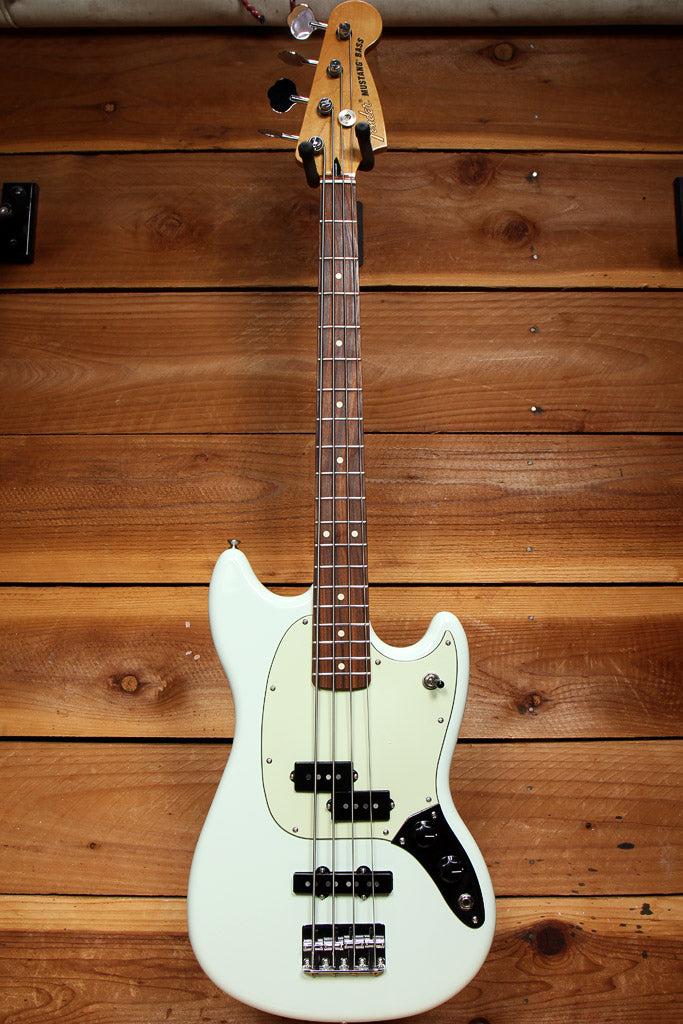 Fender 2018 Mustang Bass Short Scale PJ Offset Series Sonic