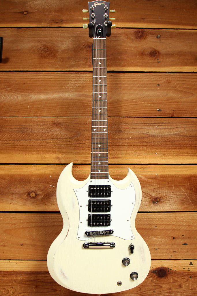 Gibson sg on sale faded white