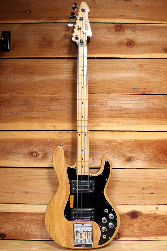 PEAVEY T-40 VINTAGE 1982 4-String USA Bass Clean! Natural +OHSC