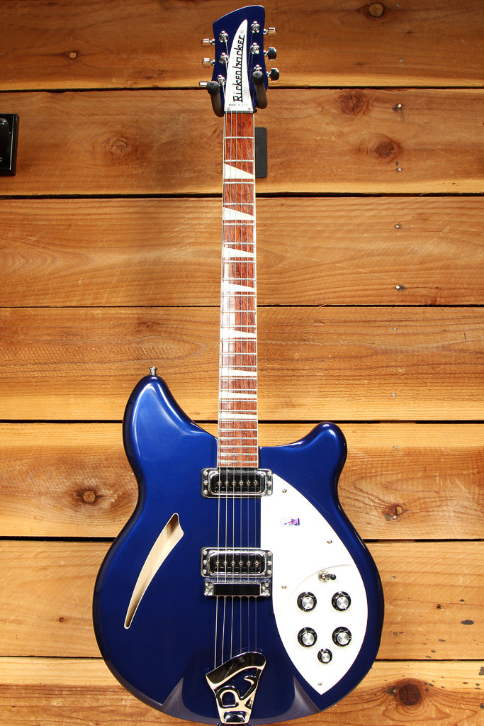 Rickenbacker 360 Midnight Blue 2008 6-String + OHSC & Candy Clean 23464