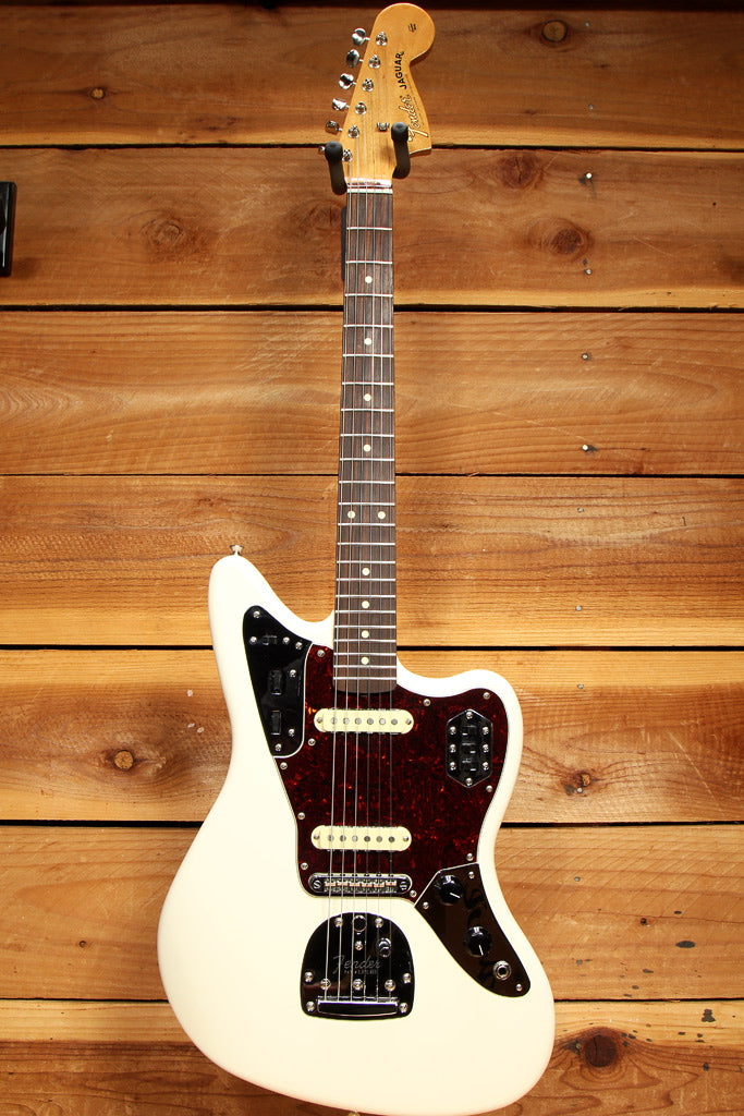 FENDER 2015 Classic Player JAGUAR Special Olympic White Rare