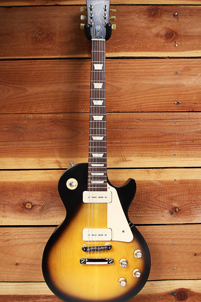 GIBSON 2016 LES PAUL 60s TRIBUTE P90s Sunburst Worn Faded Satin