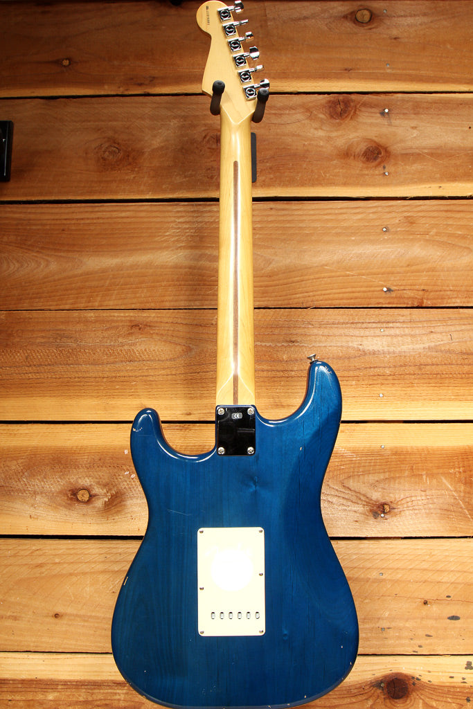 FENDER HIGHWAY ONE 1 Stratocaster 2003 USA Nitro American BLUE STRAT RELIC  16983