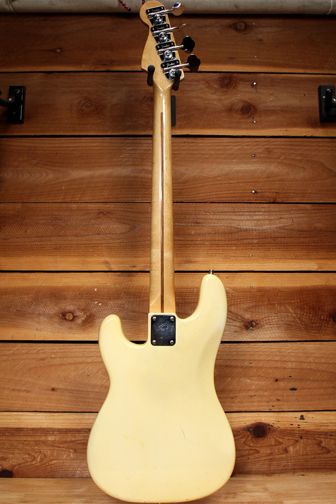 Fender 1977-78 American Precision P-Bass Olympic White Vintage USA