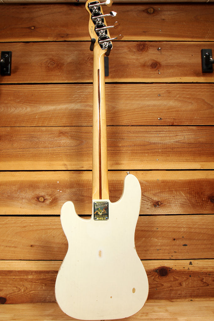 Fender Mike Dirnt Precision Bass® Fender Mike Dirnt Road Worn Precision Bass Guitar White