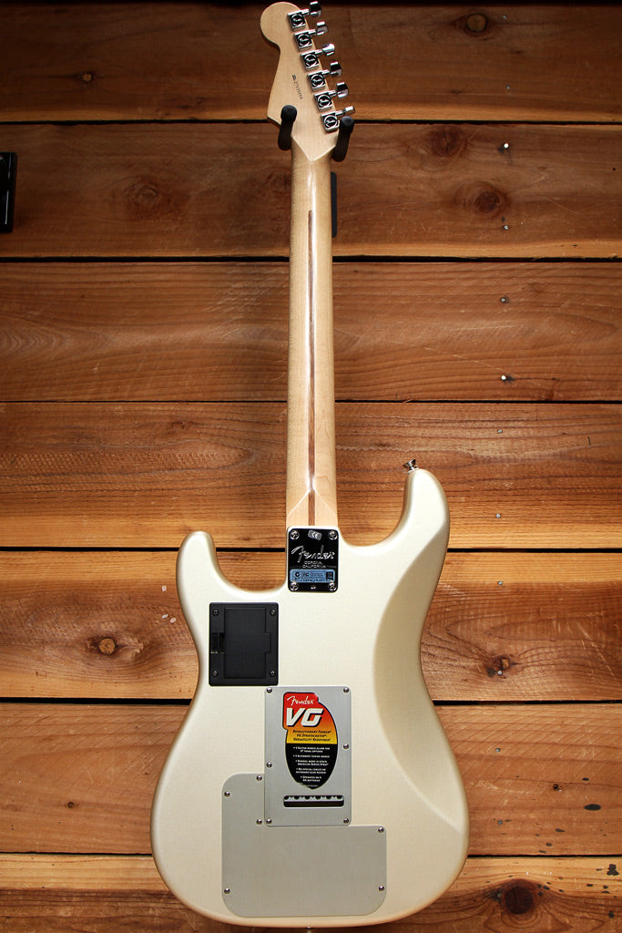 Fender 2007 American VG Roland Stratocaster Rare Blizzard Pearl