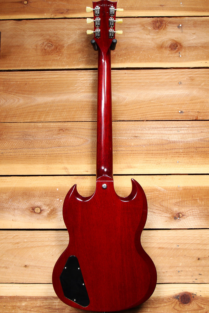 GIBSON SG JUNIOR Jr 2012 Dog-Ear P90 Heritage Cherry Black Guard