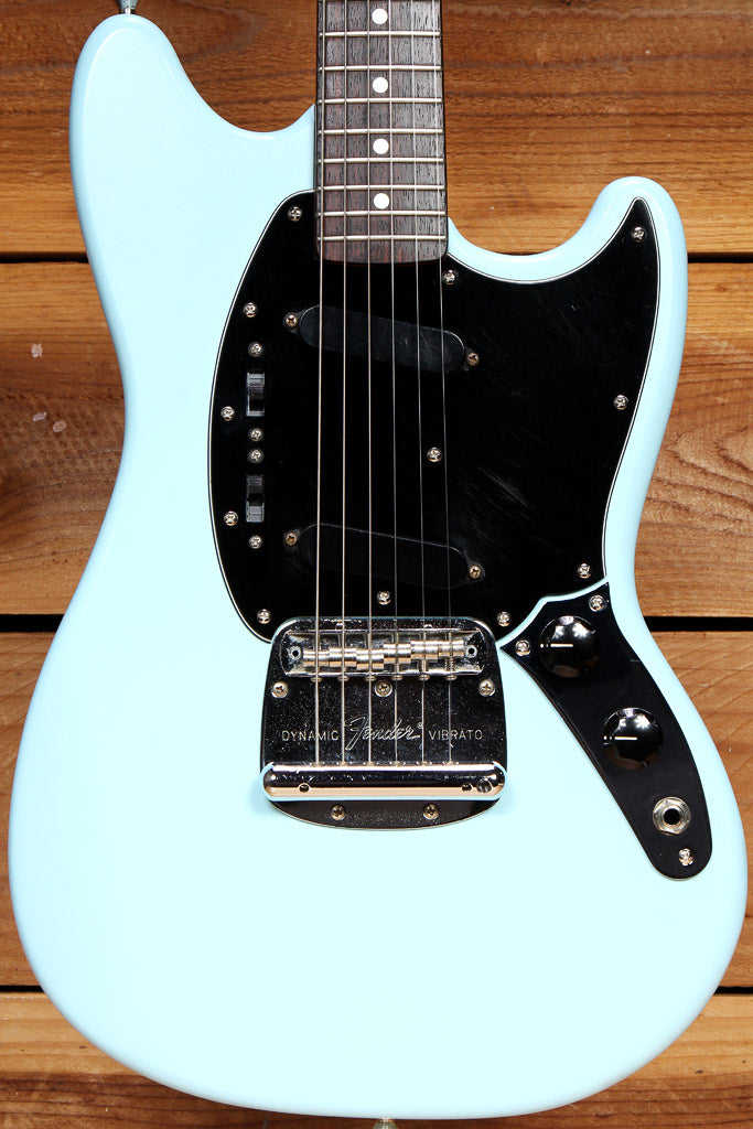 ギター FENDER JAPAN MUSTANG MG69 MIJ Fender Mustang MIJ '69 Japan Reissue MG-69 Yellow Upgraded PUs