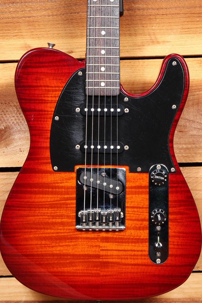 FENDER NASHVILLE TELECASTER FOTO FLAME 50th Anni 1996 MIJ TELE