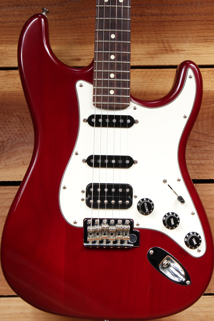 FENDER HIGHWAY ONE 1 Stratocaster HSS USA Nitro American RED