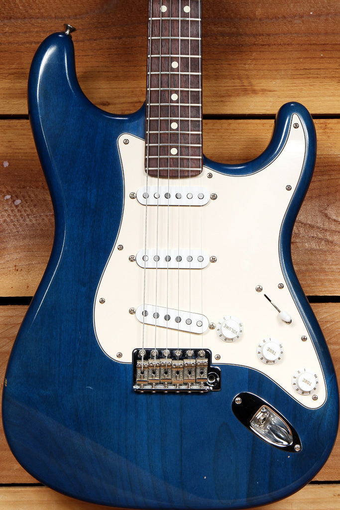 FENDER HIGHWAY ONE 1 Stratocaster SSS USA Nitro American BLUE STRAT RELIC  20213