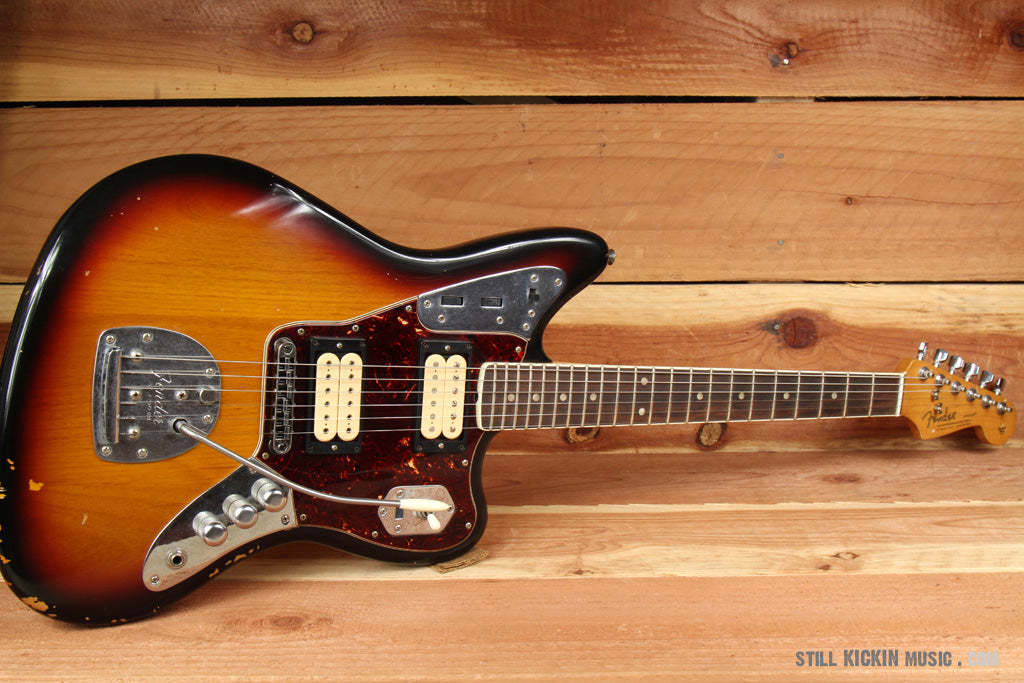 FENDER KURT COBAIN JAGUAR ROAD WORN Nirvana electric guitar
