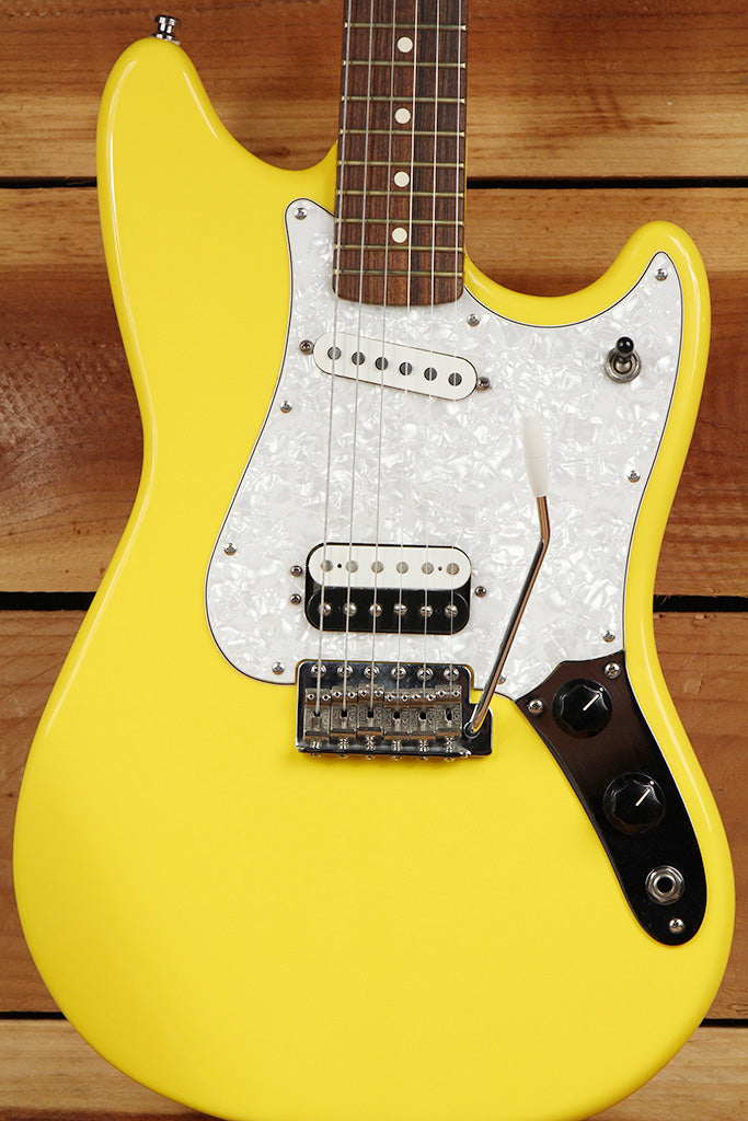 FENDER CYLCONE Rare Graffiti Yellow Made in Mexico + Tweed Hard 