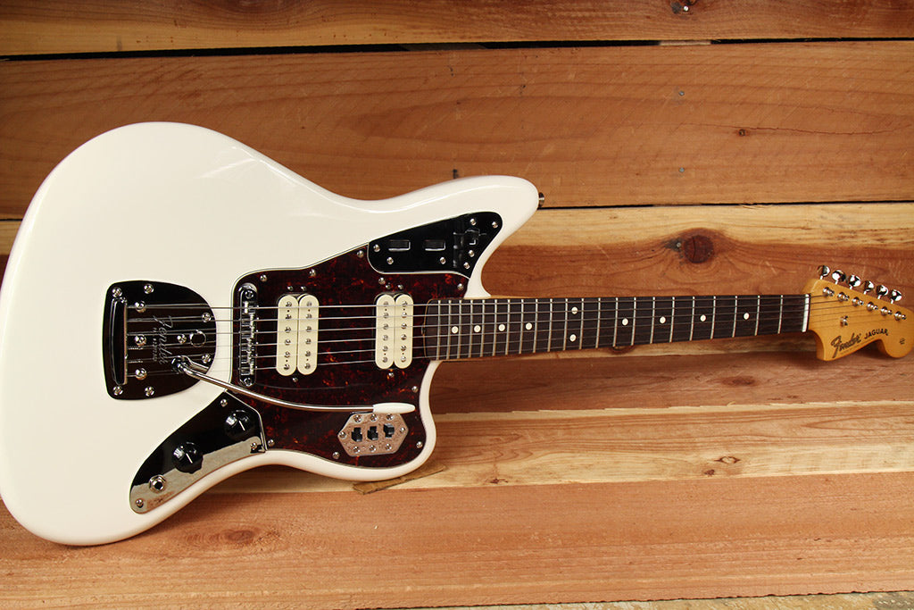 Fender classic player jaguar deals special hh olympic white