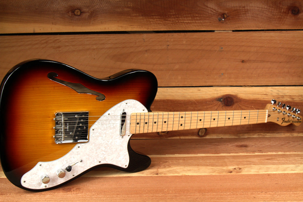 FENDER 69 TELECASTER THINLINE Semi-Hollow F-Hole light Sunburst