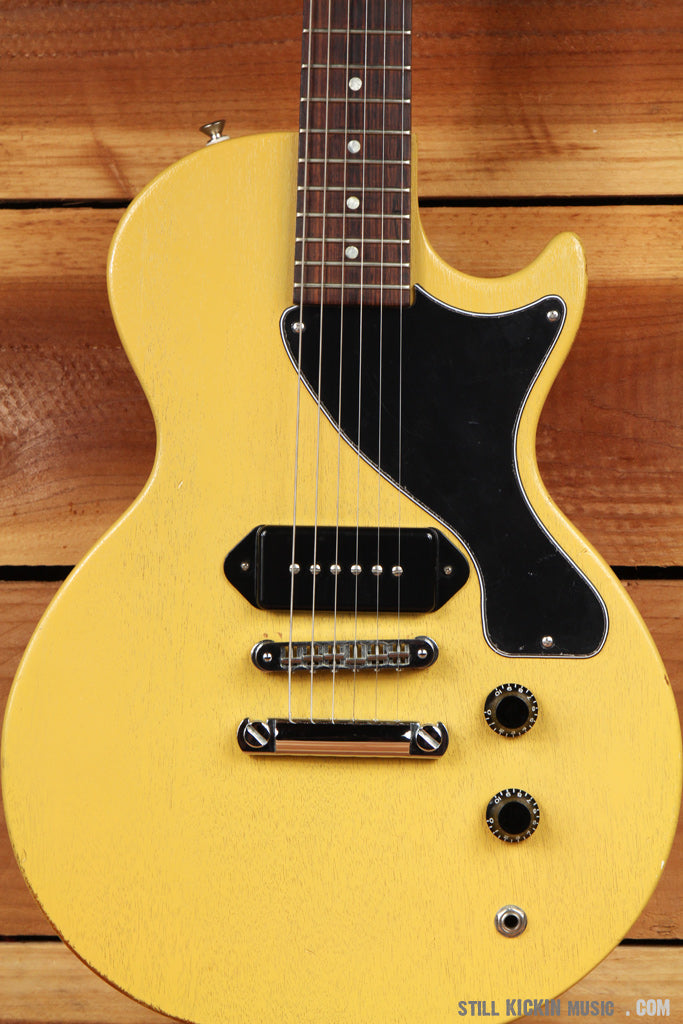 GIBSON 2003 MELODY MAKER TV Yellow! Road Worn Dog-Ear P90 LP Jr