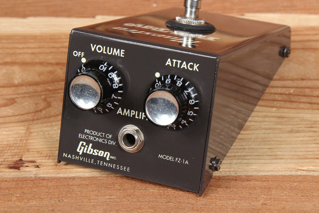 gibson pedals MAESTRO Gibson FUZZ-TONE FZ-1A 90s Vintage Re-issue Distortion Overdri – Still Kickin Music
