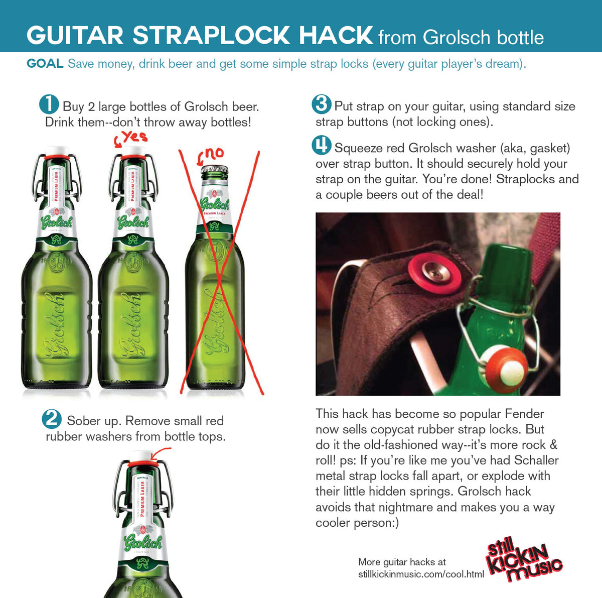 LOCKED & LOADED...Which Are the Best Strap Locks? – Still Kickin Music