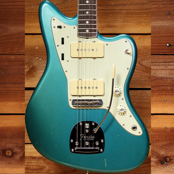 Fender American Original '60s Jazzmaster with Rosewood Fretboard 2022 Ocean Turquoise + OHSC Matched Headstock 03832