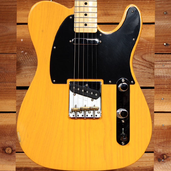 Fender Special Ed Deluxe Ash Telecaster Butterscotch Blonde 50s Tele + Bag 13724