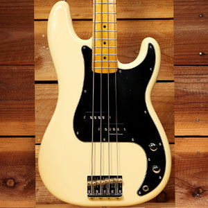 Fender 2014 Squier Matt Freeman Signature Precision P-Bass Vintage White 06605