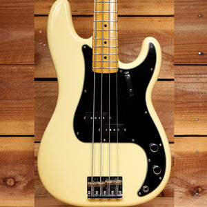 Fender Squier Matt Freeman Signature Precision P-Bass Vintage White 07376