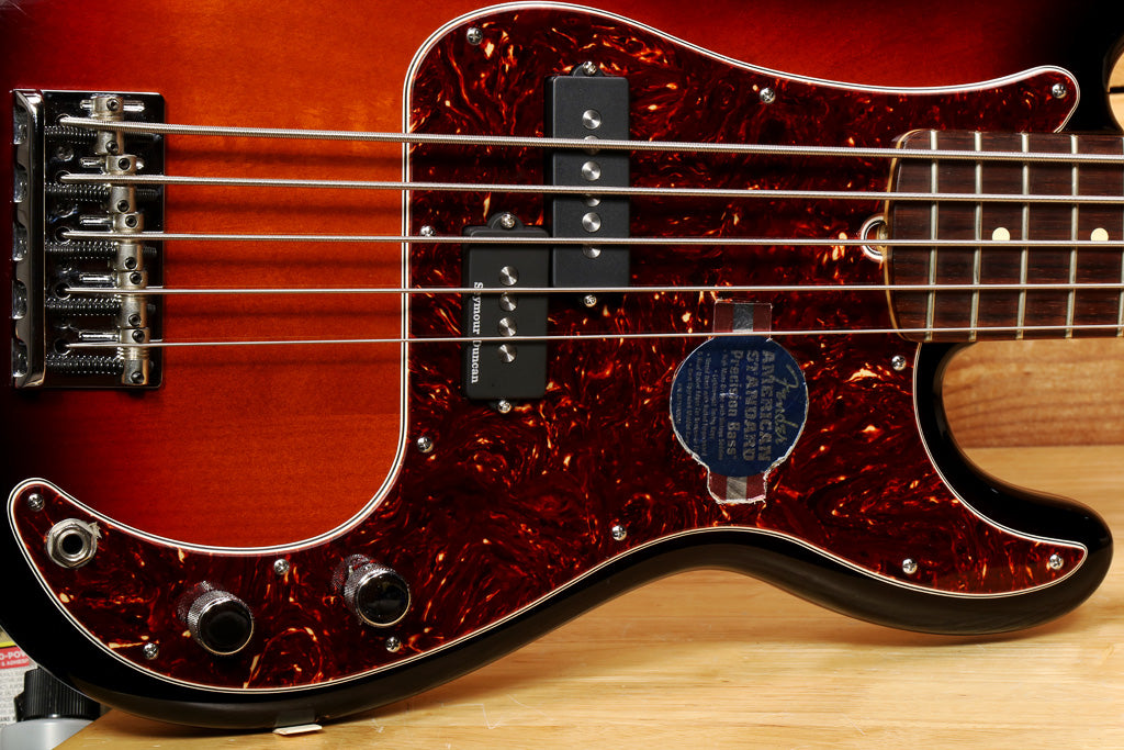 FENDER 2012 American Standard Precision Bass V +OHSC 5-String USA P-Ba ...