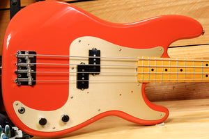 Fender Classic Series 50s Precision P-Bass Fiesta Red + Bag 07506