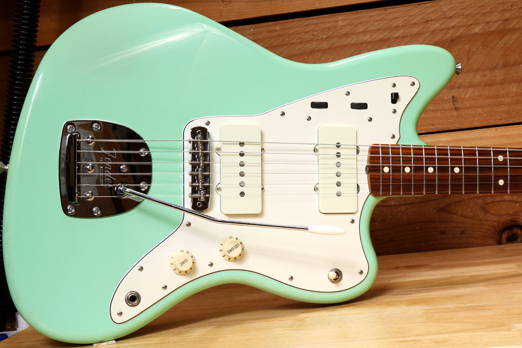 Fender '60s Classic Series Jazzmaster Lacquer +OHSC - Surf Green 79036