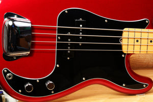 Fender 2011 American Special Precision P-Bass 8.13 Lbs! Red CAR 60th Anni 09031