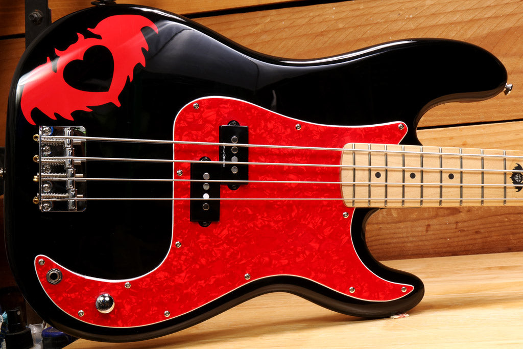 Fender 2007 Squier Pete Wentz Precision P-Bass Fall Out Boy sub-7LBS! 30448