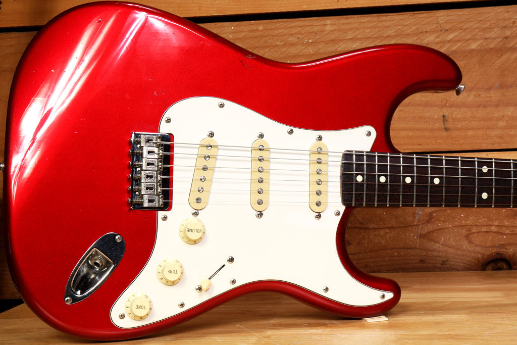 Fender ST-462 MIJ HARDTAIL Stratocaster – Mid-80s Japan 1962 Reissue, Red, RARE Vintage Strat