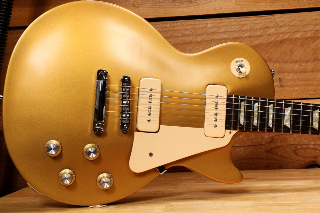 Gibson 2012 Les Paul 60s Tribute p90 Worn Goldtop NICE! 20390