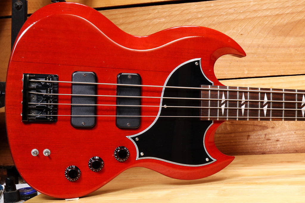 Gibson SG-Z Bass Cherry 2000 USA 4-String 7lbs, 4oz! + Case 30729